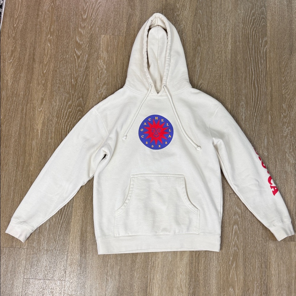Coachella 2022 Festival Hoodie Sweatshirt Hooded Collectors Official Merchandise - Picture 4 of 9